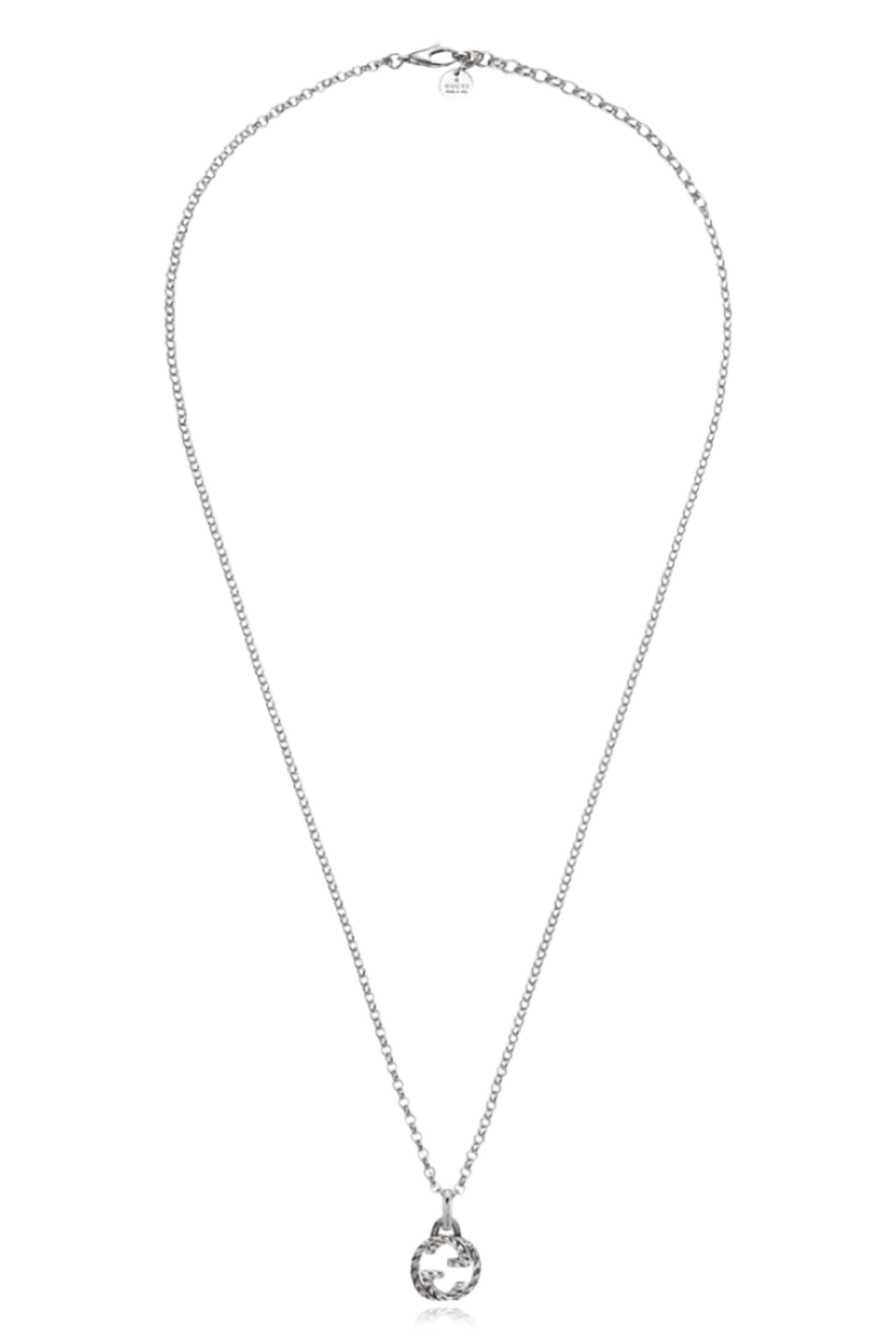 Chanel Necklace Pendant Rhinestone Silver 05P – AMORE